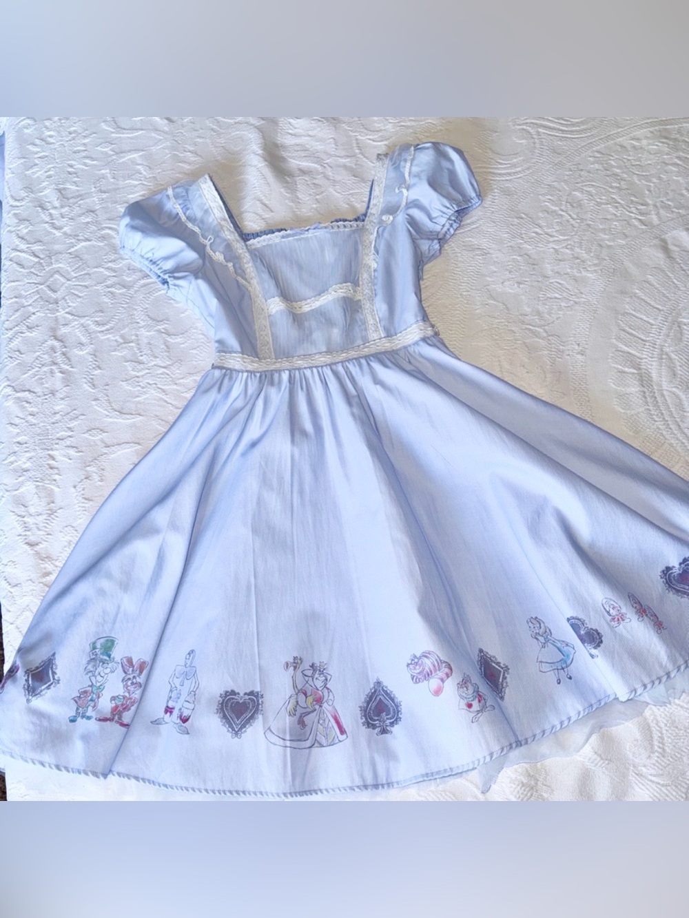 Secret Honey Japanese Disney Alice in Wonderland Dress Small Great Condition